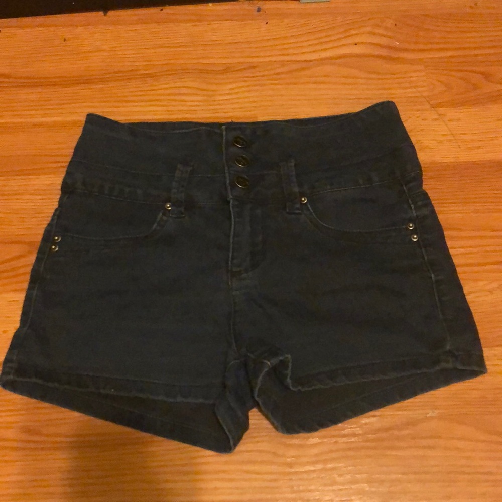 High waisted shorts